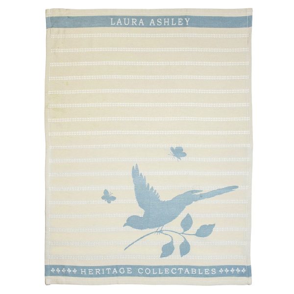 Πετσέτα Κουζίνας Laura Ashley Cobblestone Bird Cotton 50x70cm