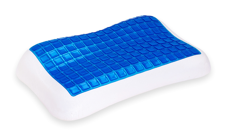 Αντιαλλεργικό μαξιλάρι 257 Memory Cool Gel Multi-Level Μέτριας Σκληρότητας 62x38x7-11cm