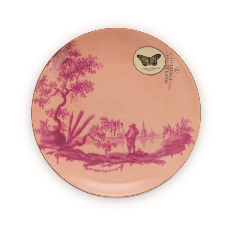 Πιάτο Πορσελάνης Pip Studio Heritage Painted Pink 18cm