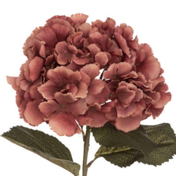 Διακοσμητικό Φυτό ”Ορτανσία” απο Πολυεστέρα Δαμασκηνί 26 x H. 84 cm