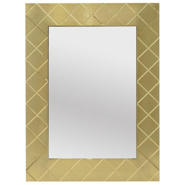 Καθρέπτης Χρυσός Ξύλινο Πλαίσιο 60x80cm