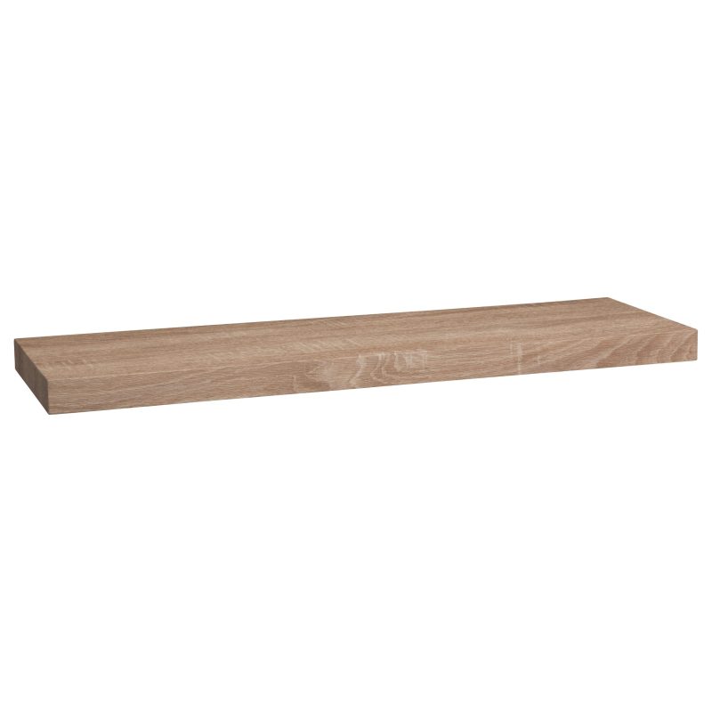 Ξύλινο Ράφι Τοίχου Oak Φυσικό 80x23,5x3,8cm