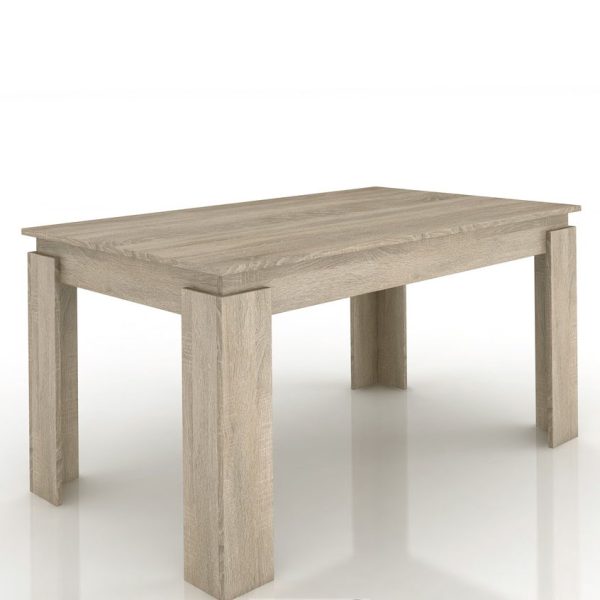VIKEA Τραπέζι 150x90x75cm Χρώμα SONOMA