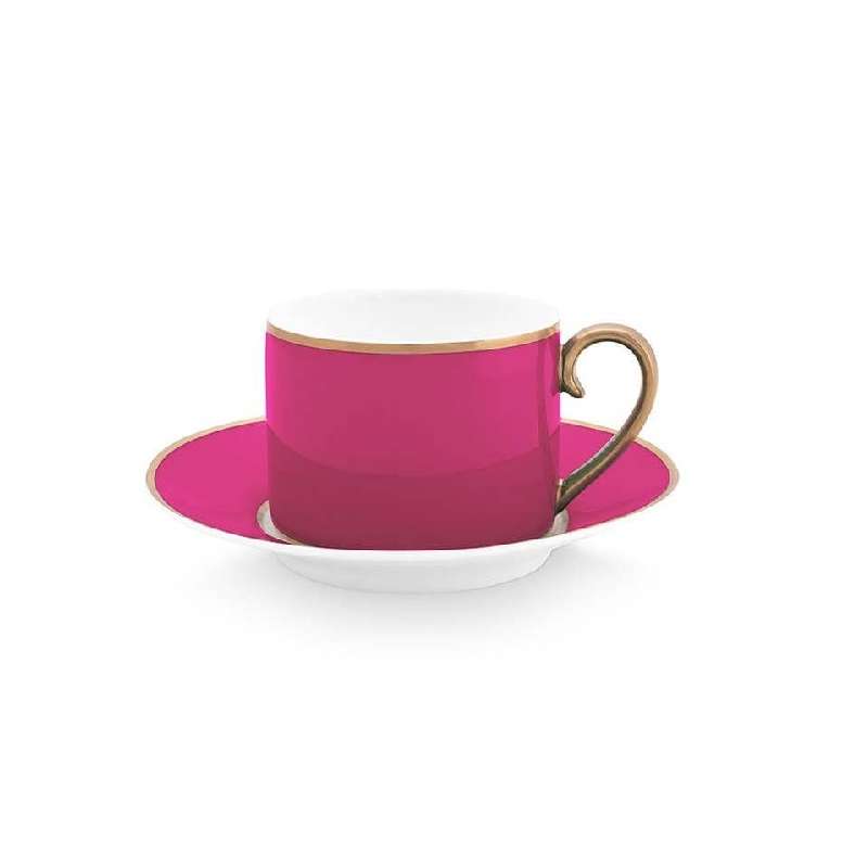 Φλιτζάνι Espresso Πορσελάνης Pip Studio Chique Gold-Pink 120ml